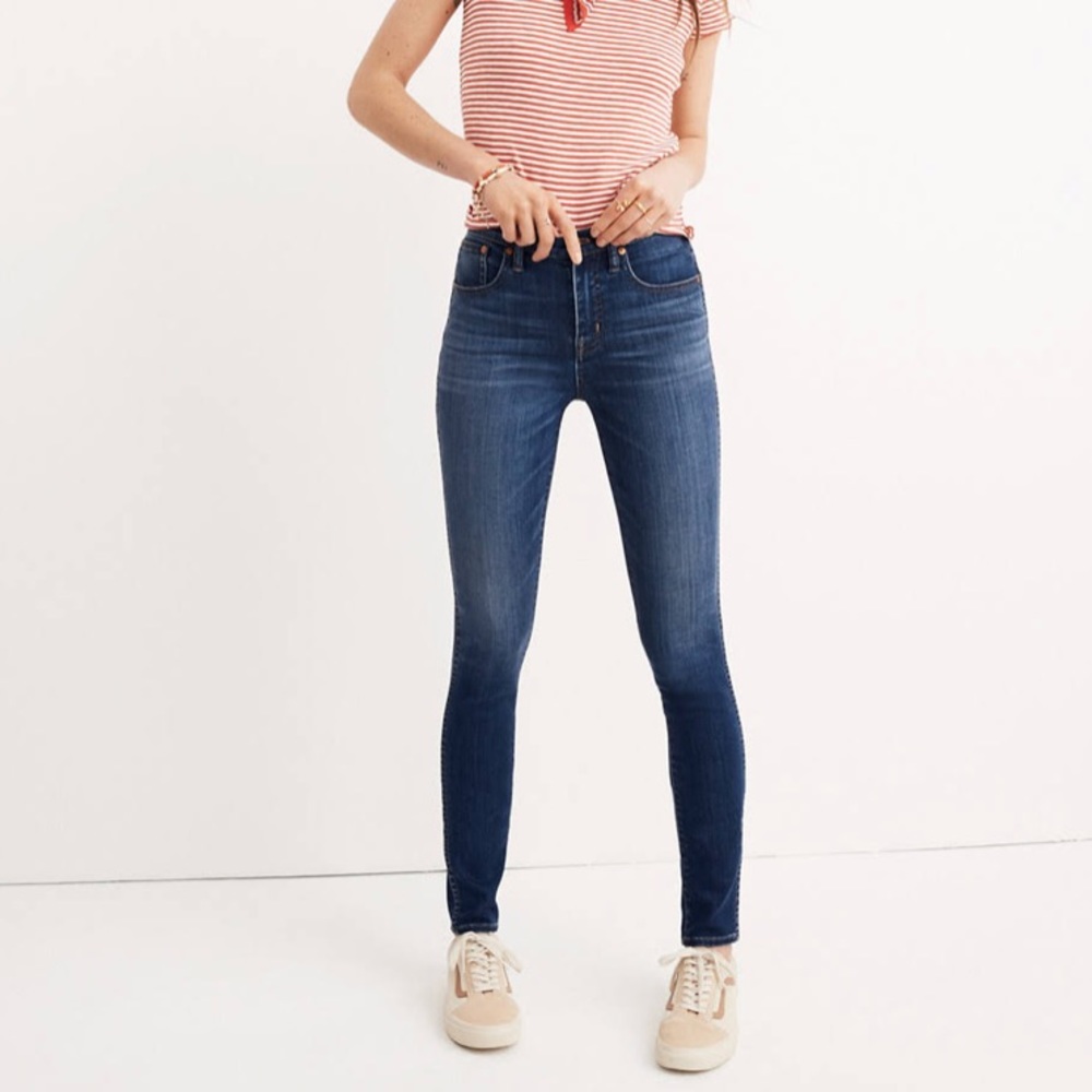 Madewell 10” High Riser Skinny Skinny Jeans